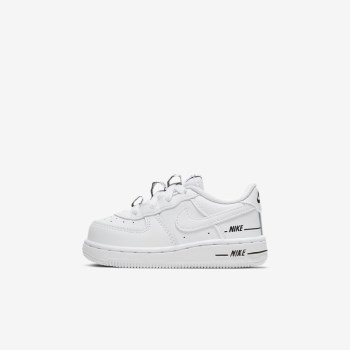 Nike Force 1 LV8 3 - Babe Utcai Cipő - Fehér/Fekete/Fehér